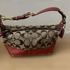 コーチハンドバッグ　アクセサリーポーチ