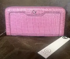 GRESピンク クロコダイル風 長財布❤️のサムネイル
