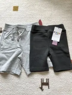 【新品】PICNIC GAPショートパンツセット グレー ブラック　2枚セット