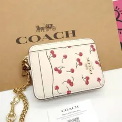 ⭐︎最終値下げ⭐︎COACH カードケース ギンガムチェック ブルー