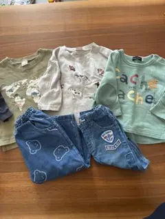 petit main他、ベビー80サイズ春服セット