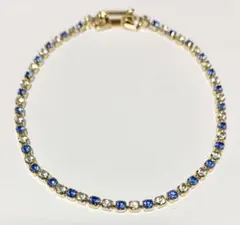 ビーズブレスレット　金メッキ