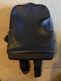 【美品】モレスキン レザーバックパック スモール ブラック 本革 リュックのサムネイル