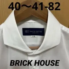 ブリックハウス　ドレスシャツ　カッタウェイ　ホリゾンタル