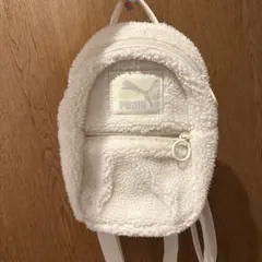PUMA ボア ミニリュック ホワイトのサムネイル