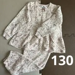 ミッフィー　パジャマ　キルト　長袖　130