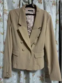 INGNI ベージュ ダブルブレストジャケット