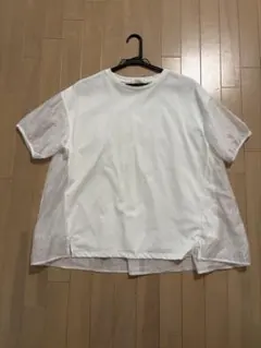grove Tシャツ　UVカット　体型カバー バックプリーツTシャツ Mのサムネイル