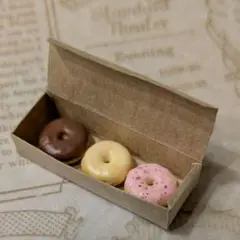 ミニチュアスイーツ ドーナツ