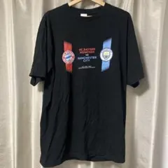 マンチェスターシティ×バイエルン Tシャツ サッカーシャツ 古着