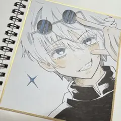 ☁️ 手描きイラスト 五条悟