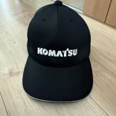 Komatsu AWAZU PLANT ワークキャップ 黒のサムネイル