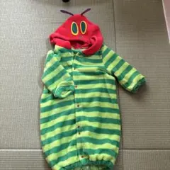 はらぺこあおむし柄ロンパース