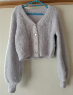 INGNI　フェザーニットカーディガン　Мサイズ