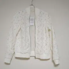 Ray Cassin ホワイト刺繍ジャケット F