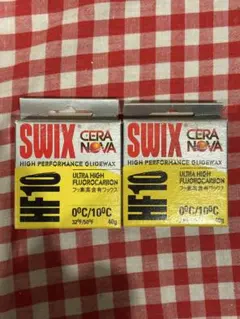 新品SWIX HF10 スキースノーボート用ワックス