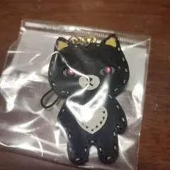 黒猫のキーホルダー バッグチャーム キアラアニマルキーホルダー