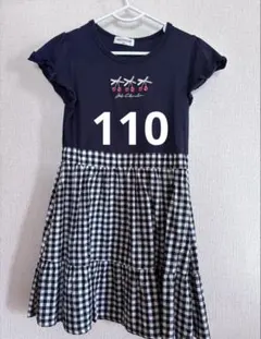 PAL HOUSE 半袖 ワンピース 110cm チェリー柄のサムネイル