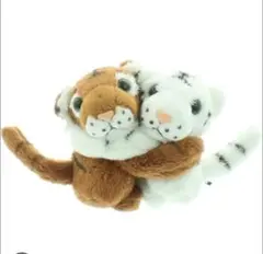 テイクオフ　トラとホワイトタイガーのぬいぐるみ