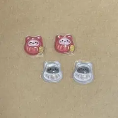 【国内正規品】お裾分け ボンボンドロップシール 和柄 だるま 猫