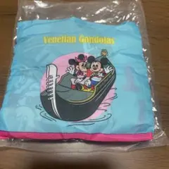 ディズニー シー ランド 新作 ガチャガチャ カプセルトイ エコバッグ 水色