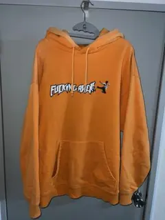 Fucking Awesome パーカー オレンジ Lサイズ シュプリームのサムネイル