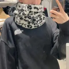 ザ ノースフェイス フリース ネック マフラー ネックウォーマー レオパード