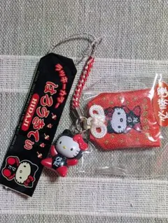 サンリオ ご当地限定 レザーキーホルダー ハローキティ キティ 山形県