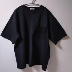 【BEAMS】オーバーサイズTシャツ ブラック Lサイズ ポケット付き