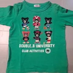 DOUBLE.B MIKI HOUSE 長袖カットソー　１１０