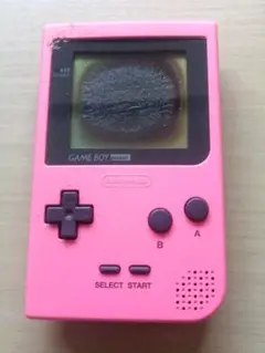 【ジャンク】ゲームボーイポケット ピンク色