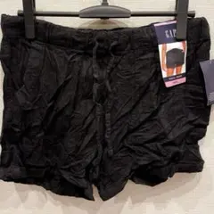 美品✨️GAP ギャップ 【S】ショートパンツ 黒 ブラック 無地 レディース