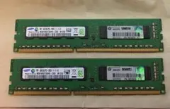 Samsung DDR3 4GB メモリ 2枚セット Amazon | サムソン Samsung 4GB DDR3-1600 / PC3-12800 204pin DDR3