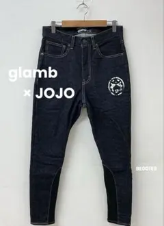 glamb × ジョジョの奇妙な冒険 ジョルノ・ジョバァーナ ブルー デニムのサムネイル