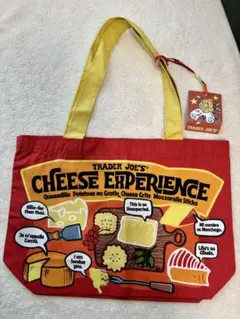 Trader Joe's トレーダージョーズ　チーズ柄　エコバッグ