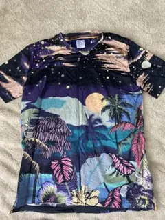 Paul Smith ハワイアンプリント Tシャツ S アロハ 花柄 レア 希少