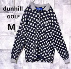 ダンヒルゴルフ　ポロシャツ Mサイズ　ゴルフボール柄