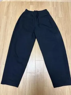 UNIQLO ドライスウェットカーブパンツS ブラック