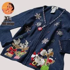 クリスマス カーディガン