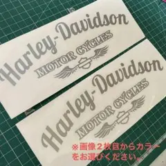 Harley Davidson チェッカードV★水貼りデカールXL KR XLCH ハーレー ダビッドソン バー\u0026シールド BIG デカール