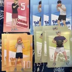 ハイキュー!! セブンイレブン クリアファイル まとめ売り