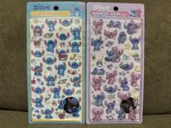正規品 ディズニー ボンボンドロップシール スティッチ 2点セット
