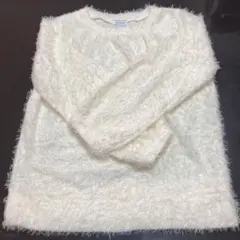 espiritu ニット モヘア ホワイト Mサイズ