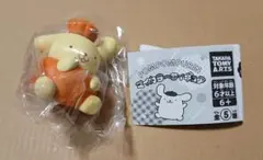ポムポムプリン マイカラーフィギュア　かぼちゃオレンジ