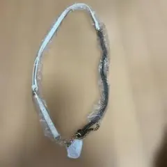 ホワイト/カーキ ショルダーストラップ