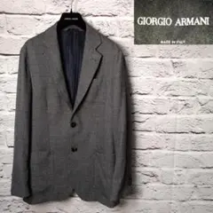 Giorgio Armani グレー テーラードジャケット GIORGIO ARMANI（ジョルジオアルマーニ）テーラードジャケット グレー