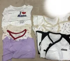 肌着セット 8枚 50cm～60cm