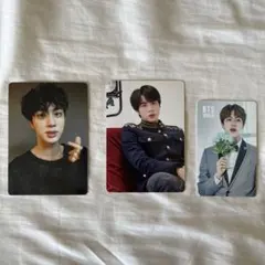 BTS JIN キムソクジン　トレカ　３枚　まとめ売り