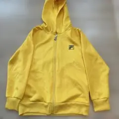FILA フード付きジャケット 140 イエロー