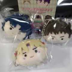ジョジョワールド　ミニフェイスマスコットキーホルダー 3体セット